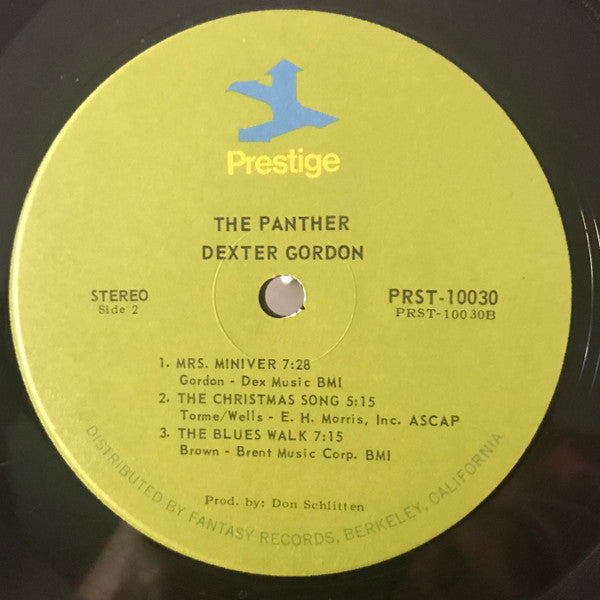 Dexter Gordon : The Panther! (LP, Album, RE)