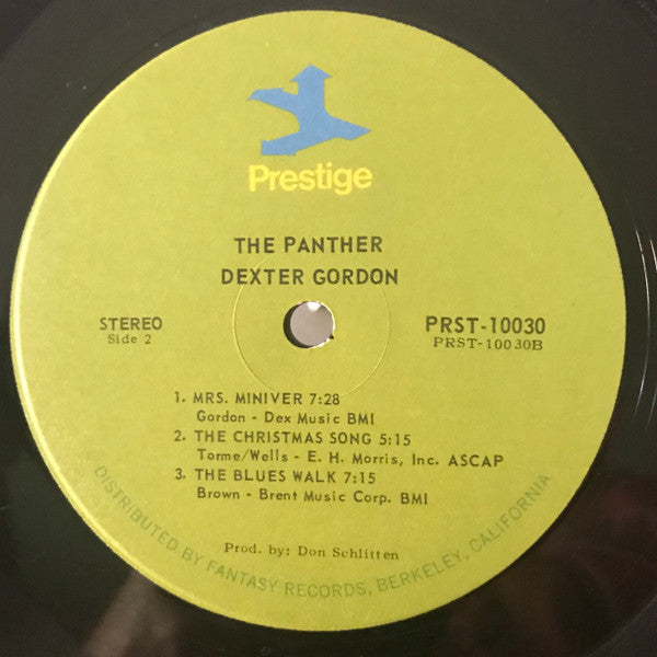Dexter Gordon – The Panther! – Vinyl (LP, Album, Reissue