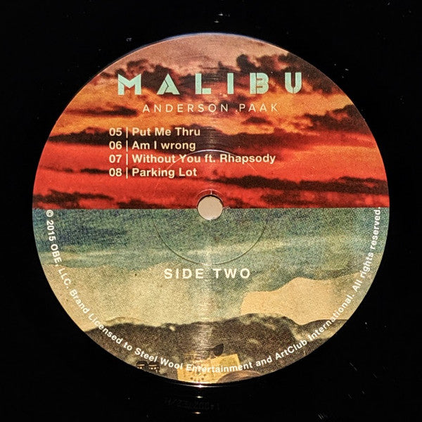 Anderson .Paak : Malibu  (2xLP, Album)