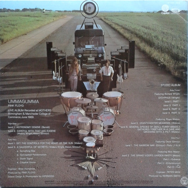 Pink Floyd : Ummagumma (2xLP, Album, RE, Gat)