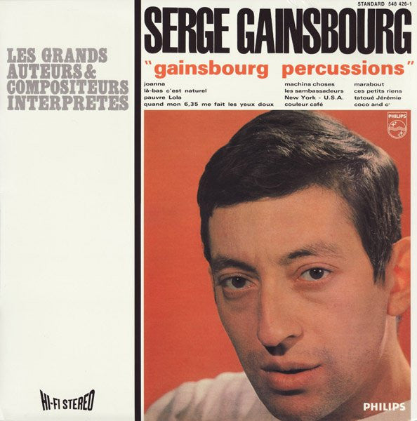 Serge Gainsbourg : Gainsbourg Percussions (LP, Ltd, Num, RE)