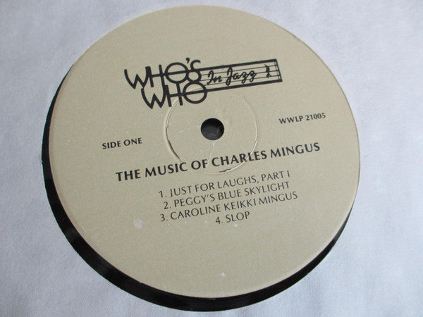 Charles Mingus : Lionel Hampton Presents: The Music Of Charles Mingus (LP, Album, RE)