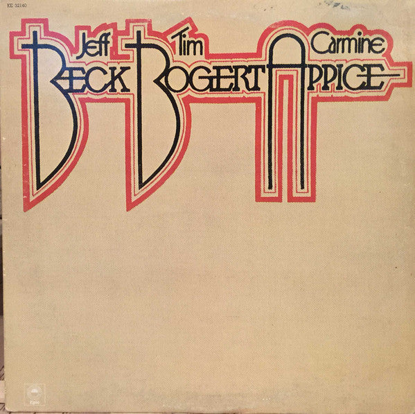 Beck, Bogert & Appice : Beck Bogert Appice (LP, Album)