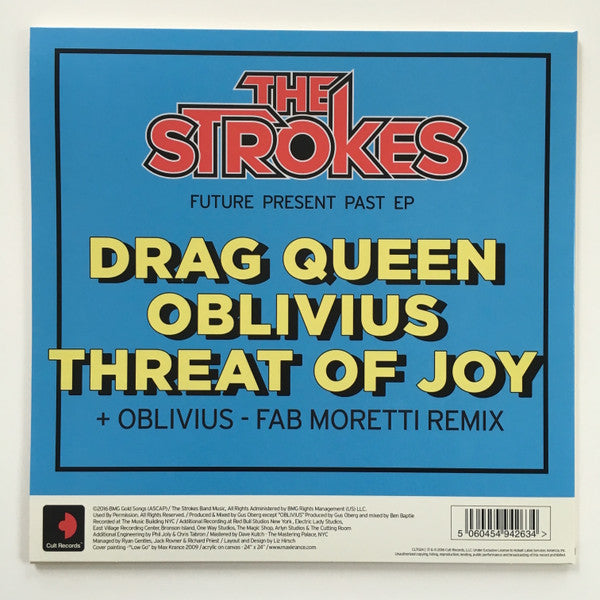 The Strokes : Future Present Past EP (10", EP)