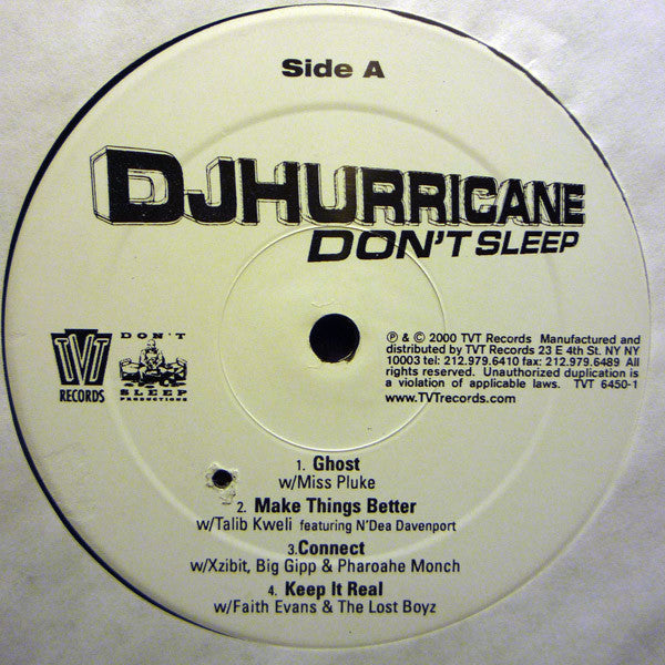Hurricane (2) : Don't Sleep (2xLP, Album)