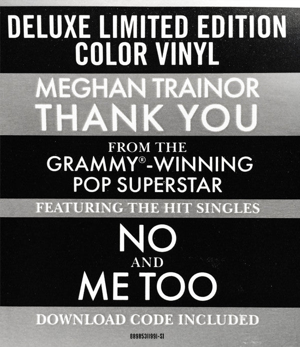 Meghan Trainor : Thank You (LP, Bla + LP, Pin + Album, Dlx, Ltd)