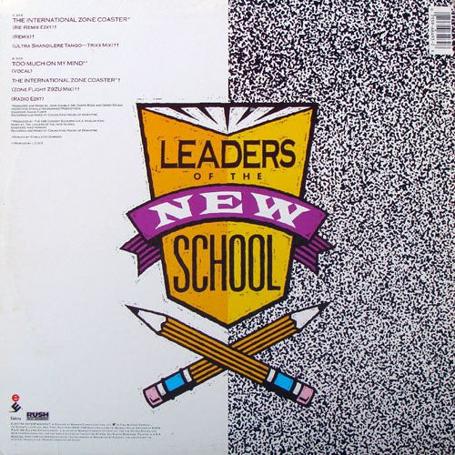 Leaders Of The New School : The International Zone Coaster (12")