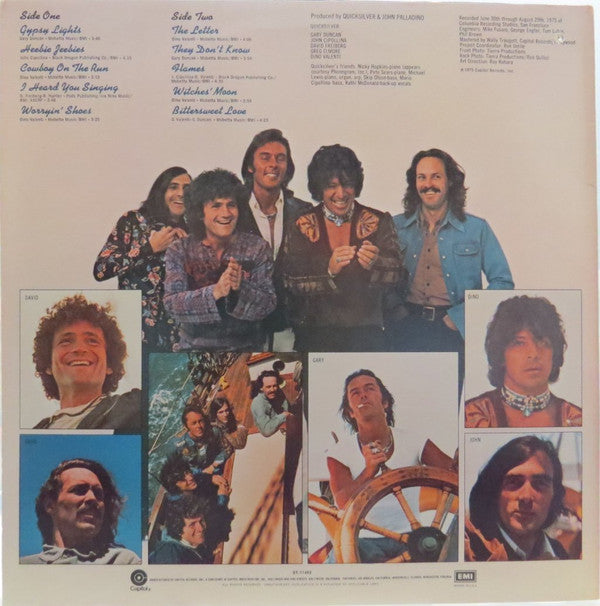 Quicksilver Messenger Service : Solid Silver (LP, Album, WIn)