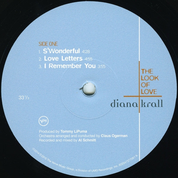 Diana Krall : The Look Of Love (2xLP, Album, RE, 180)