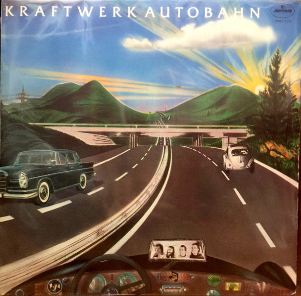 Kraftwerk : Autobahn (LP, Album, RE)
