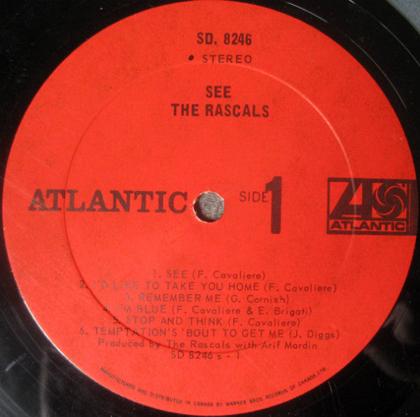The Rascals : See (LP, Album)