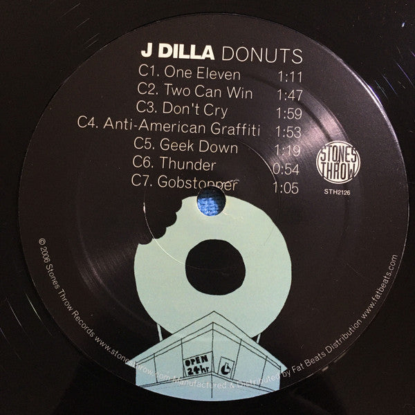 J Dilla : Donuts (2x12", Album, RP)