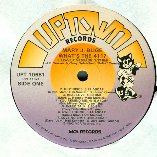 Mary J. Blige : What's The 411? (LP, Album)