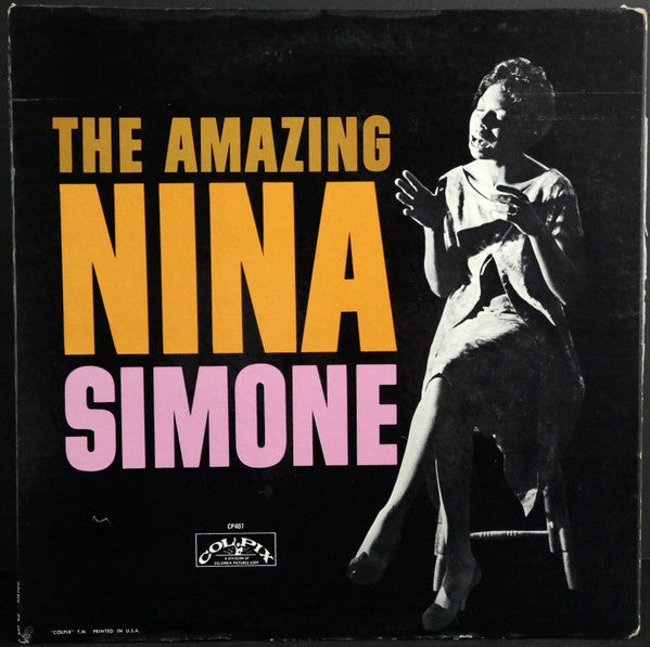Nina Simone : The Amazing Nina Simone (LP, Album, Mono)