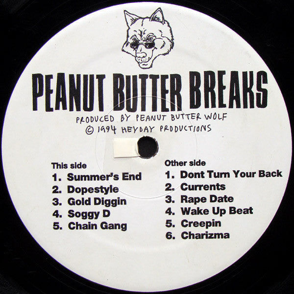 Peanut Butter Wolf : Peanut Butter Breaks (LP, Album, RE, RM)