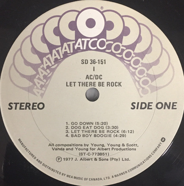 AC/DC : Let There Be Rock (LP, Album, RE)