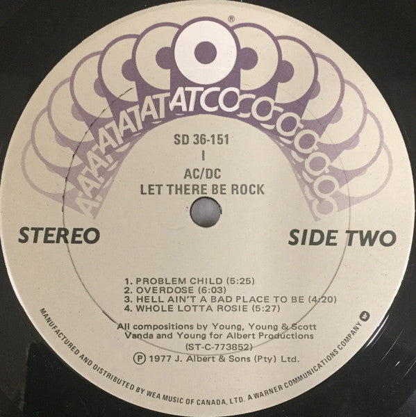 AC/DC : Let There Be Rock (LP, Album, RE)