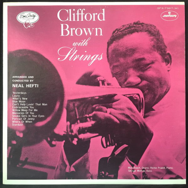 Clifford Brown : Clifford Brown With Strings (LP, Album, Mono)