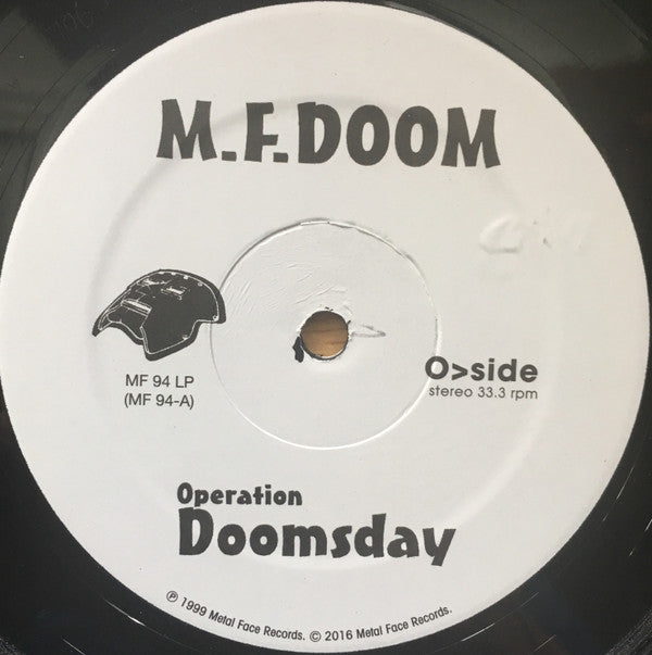 MF Doom : Operation: Doomsday (2xLP, Album, Ltd, RE, Alt)