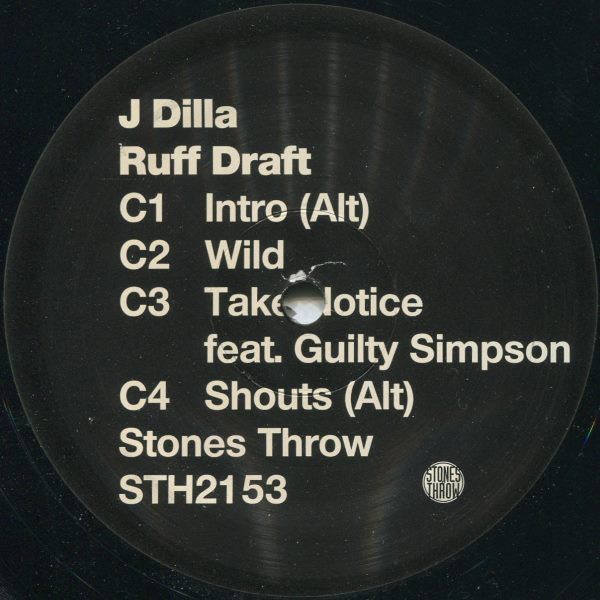 J Dilla : Ruff Draft (12", EP, RE + 12", S/Sided)