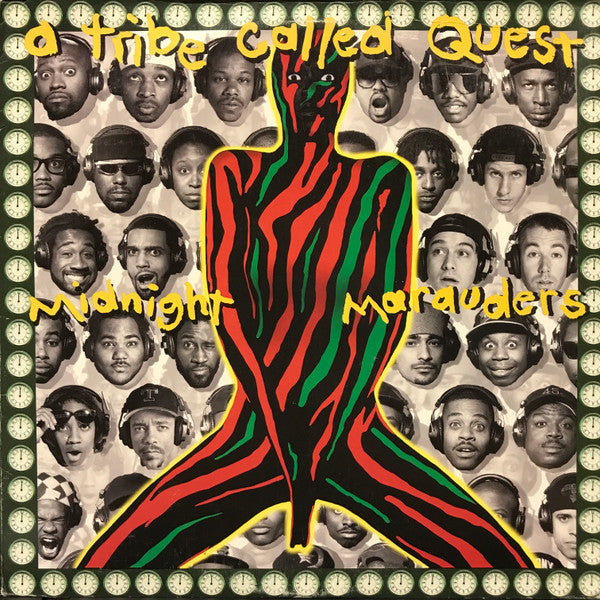 A Tribe Called Quest : Midnight Marauders (LP, Album, Gre)