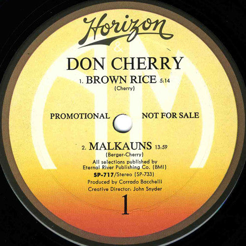 Don Cherry : Don Cherry (LP, Album, Promo, RE, Gat)