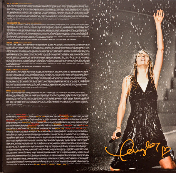 Taylor Swift : Fearless (Platinum Edition) (2xLP, Album, RE, 180)