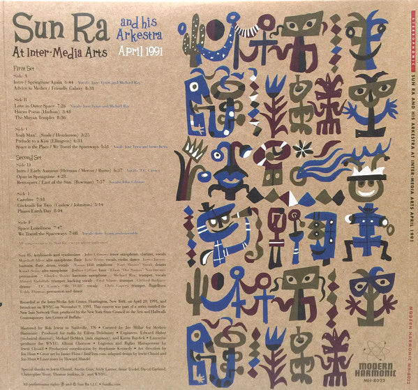 Sun Ra And His Arkestra* : Sun Ra And His Arkestra At Inter-Media Arts April 1991 (3xLP, Album, RSD, Ltd)