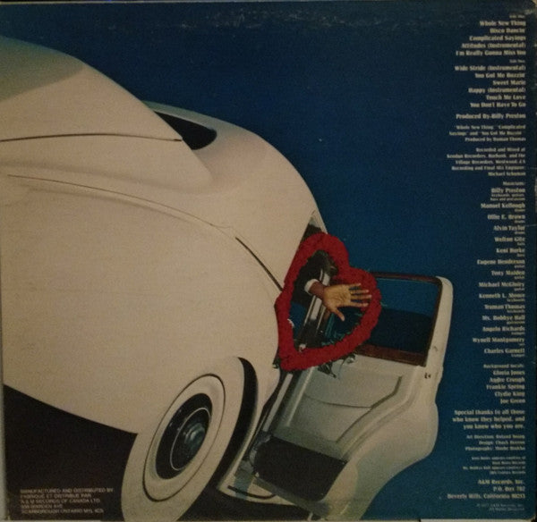 Billy Preston : A Whole New Thing (LP, Album)