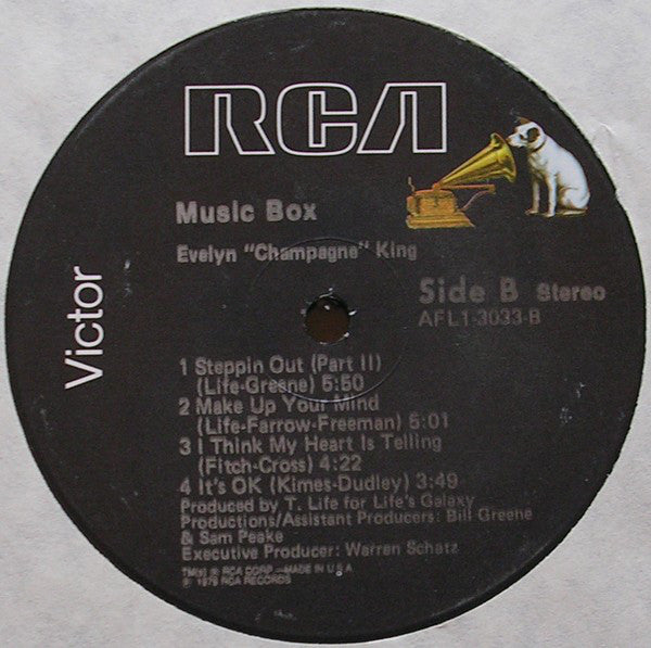 Evelyn King : Music Box (LP, Album)