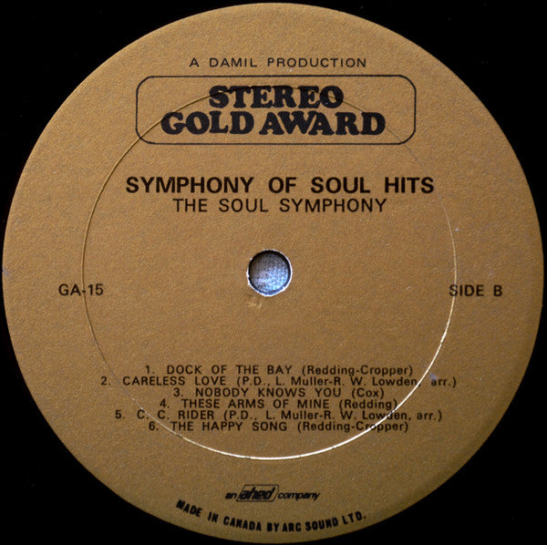 The Soul Symphony : Symphony Of Soul Hits (LP, Album)
