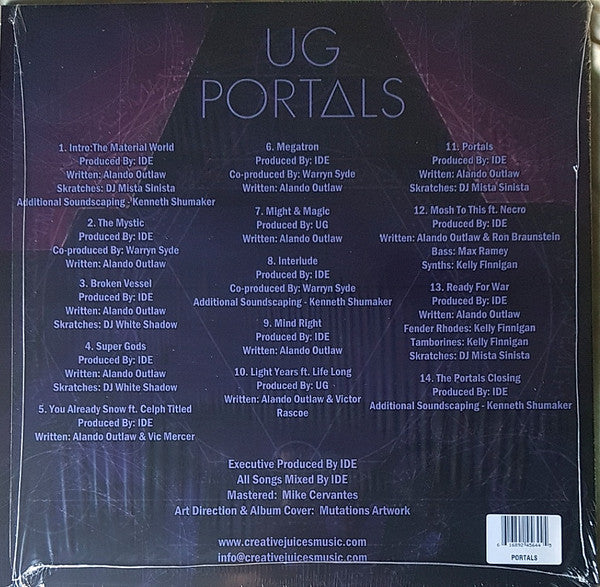 U.G. : Portals (LP, Album, Ltd, Cle)