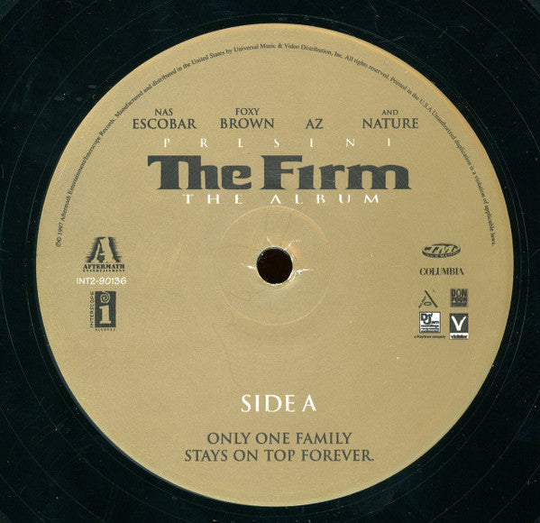 The Firm (6) : The Album (2xLP, Album)