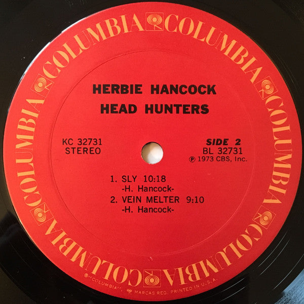 Herbie Hancock : Head Hunters (LP, Album, Ter)