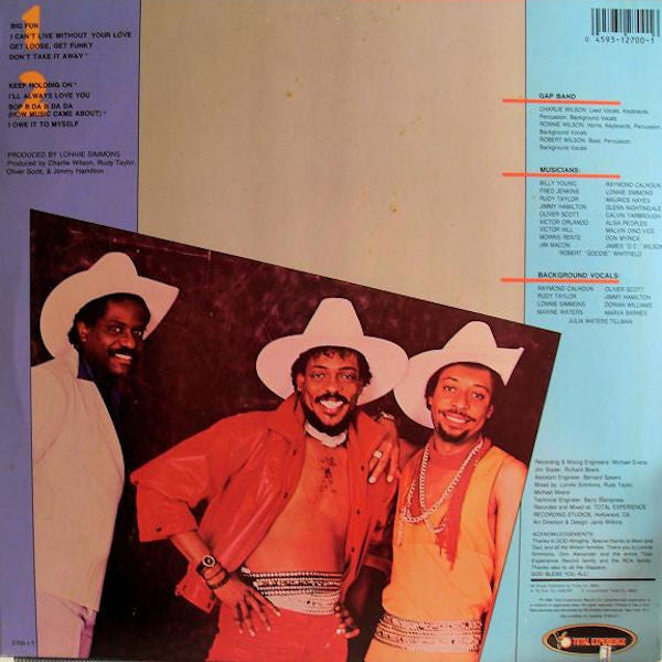 The Gap Band : Gap Band 8 (LP, Album, RCA)