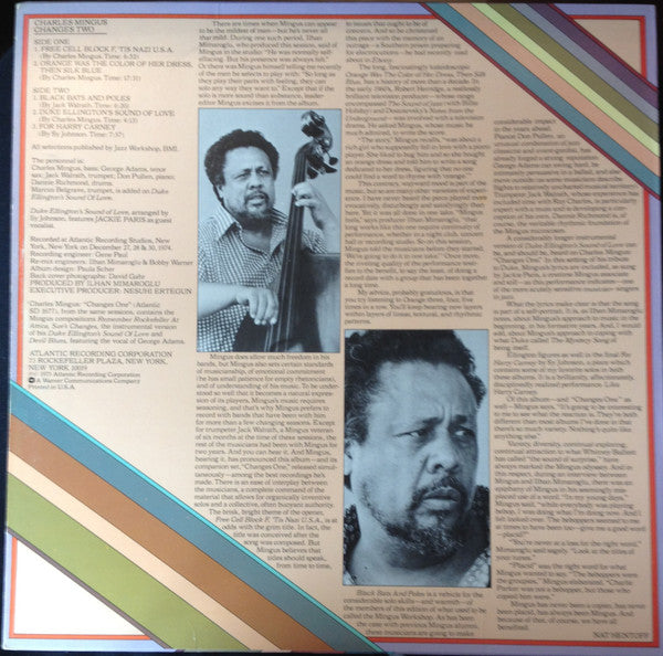 Charles Mingus : Changes Two (LP, Album, RI )