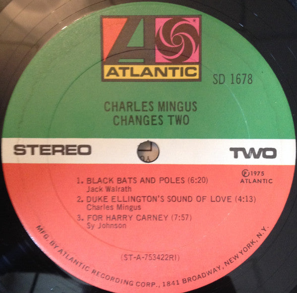 Charles Mingus : Changes Two (LP, Album, RI )