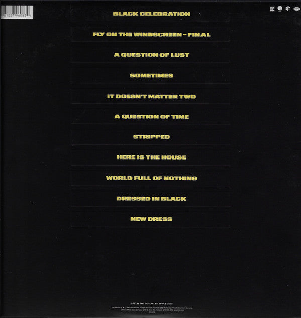 Depeche Mode : Black Celebration (LP, Album, RE, RM, 180)