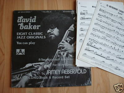 Jamey Aebersold : Eight Classic Jazz Originals By David Baker (LP)