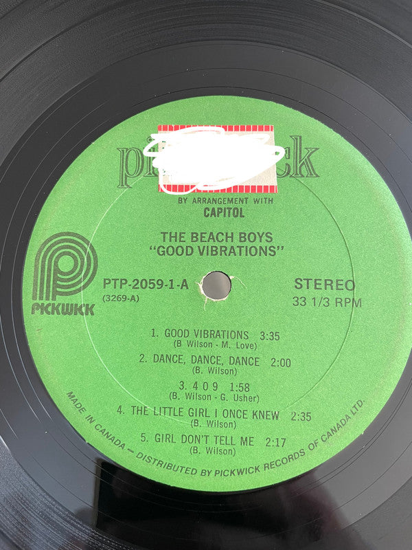 The Beach Boys : Good Vibrations (LP, Comp)