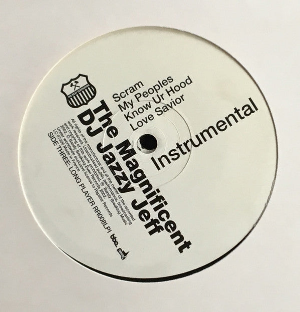 DJ Jazzy Jeff : The Magnificent LP Instrumental (2xLP)