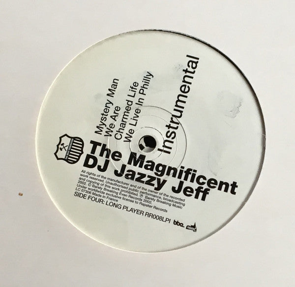 DJ Jazzy Jeff : The Magnificent LP Instrumental (2xLP)