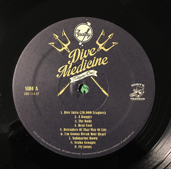 Apathy : Dive Medicine: Chapter One (LP, Album)